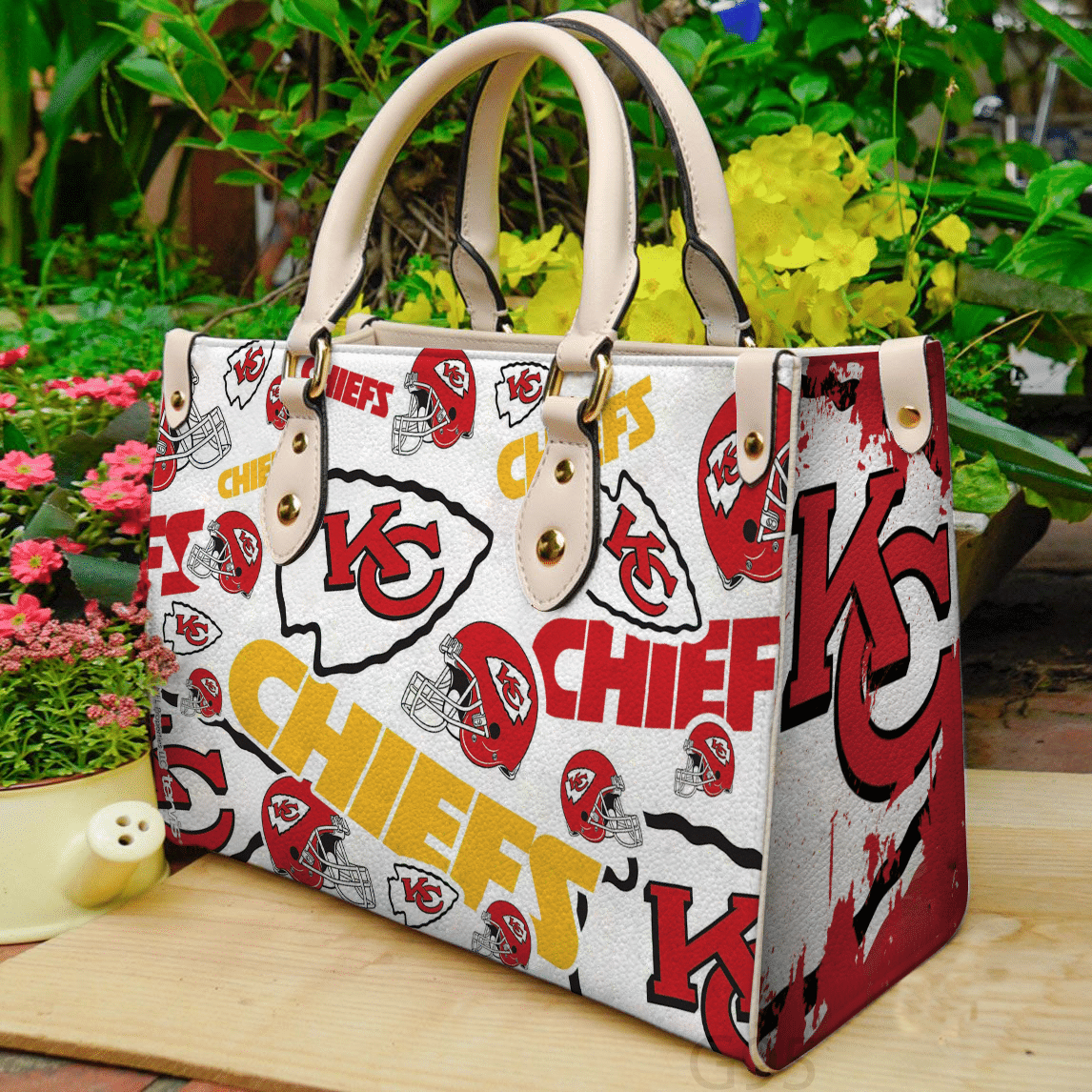 Kansas City Chiefs A1 Leather Handbag 1 Kansas City Chiefs A1 Leather Handbag