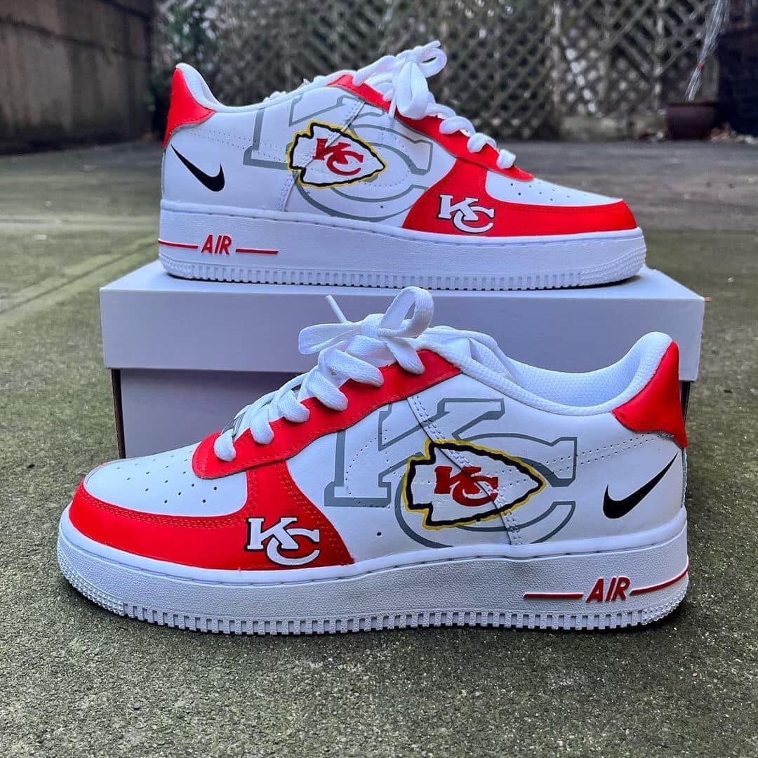 Kansas City Chiefs Air Force Shoes 1 Kansas City Chiefs Air Force Shoes