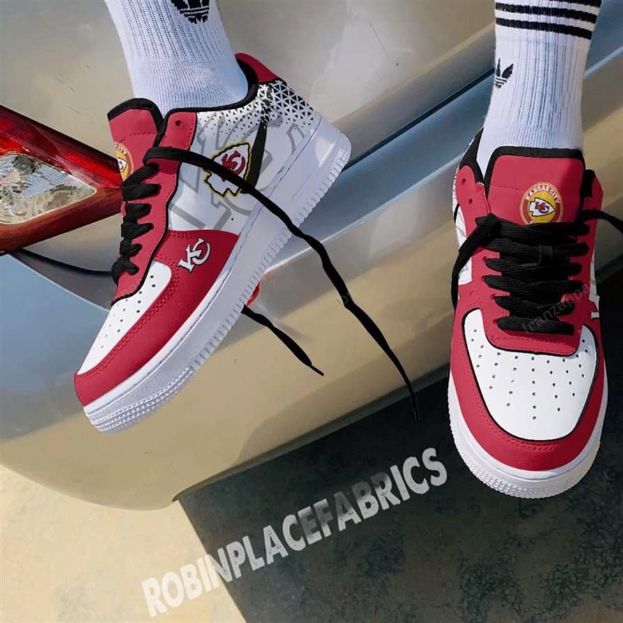 Kansas City Chiefs Air Force Shoes 1 Kansas City Chiefs Air Force Shoes