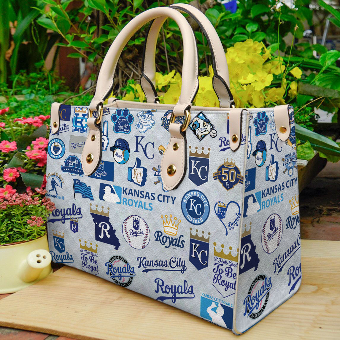 Kansas City Royals Leather Handbag 1 Kansas City Royals Leather Handbag