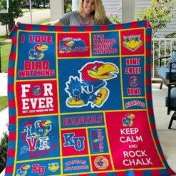 Kansas Jayhawks 3 Blanket