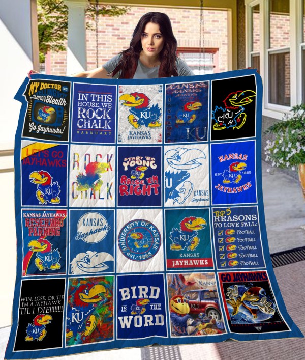 Kansas Jayhawks Blanket 1 Kansas Jayhawks Blanket