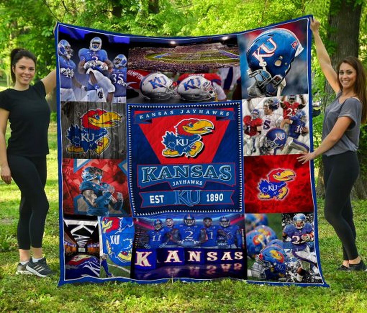 Kansas Jayhawks Blanket 1 Kansas Jayhawks Blanket