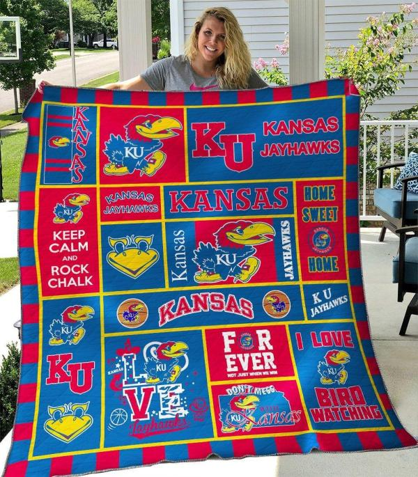 Kansas Jayhawks Blanket 1 Kansas Jayhawks Blanket