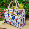 Kansas Jayhawks Leather Handbag