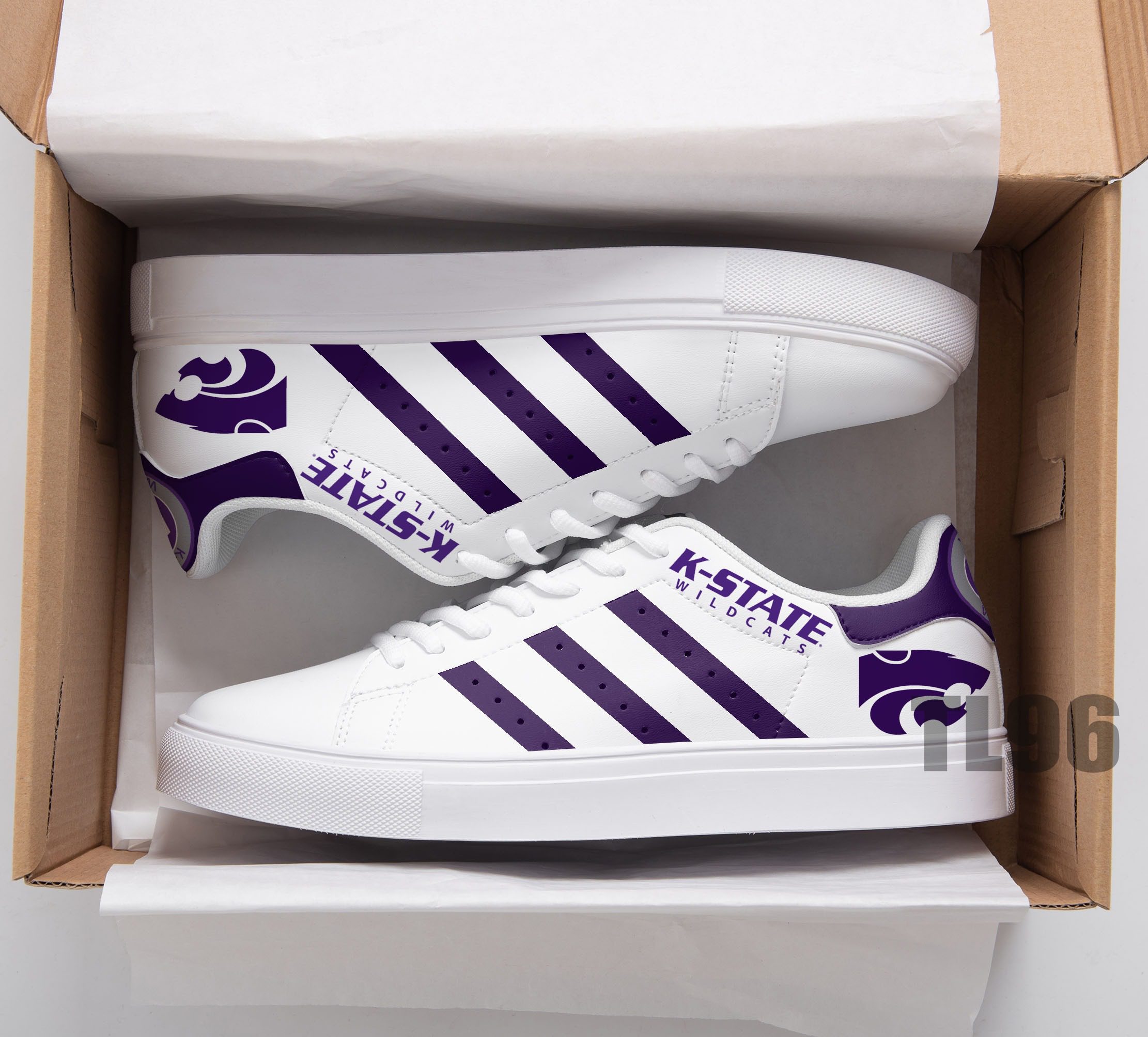 Kansas State Wildcats Stan Smith Shoes 1 Kansas State Wildcats Stan Smith Shoes