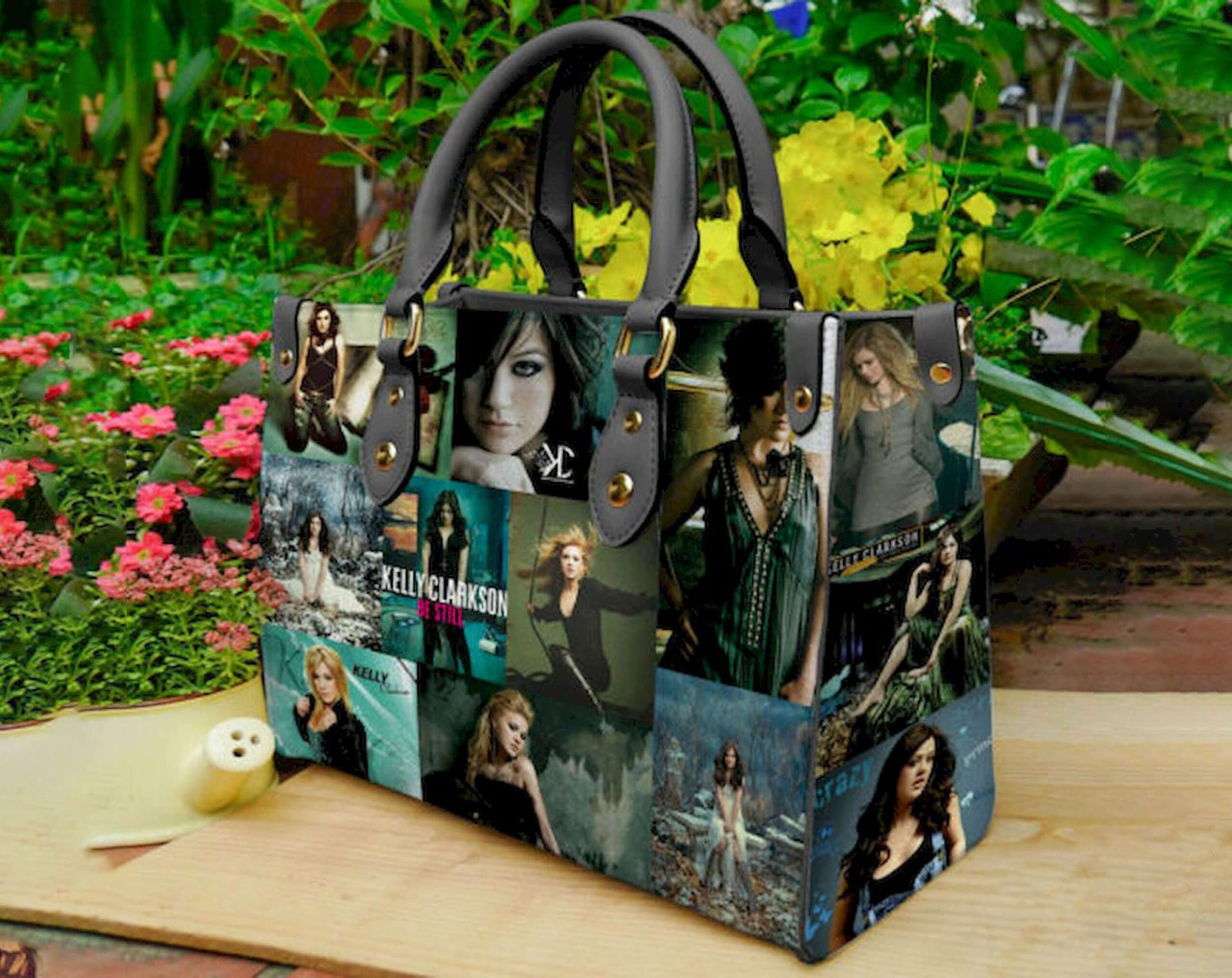Kelly Clarkson Lover Leather Handbag 1 Kelly Clarkson Lover Leather Handbag