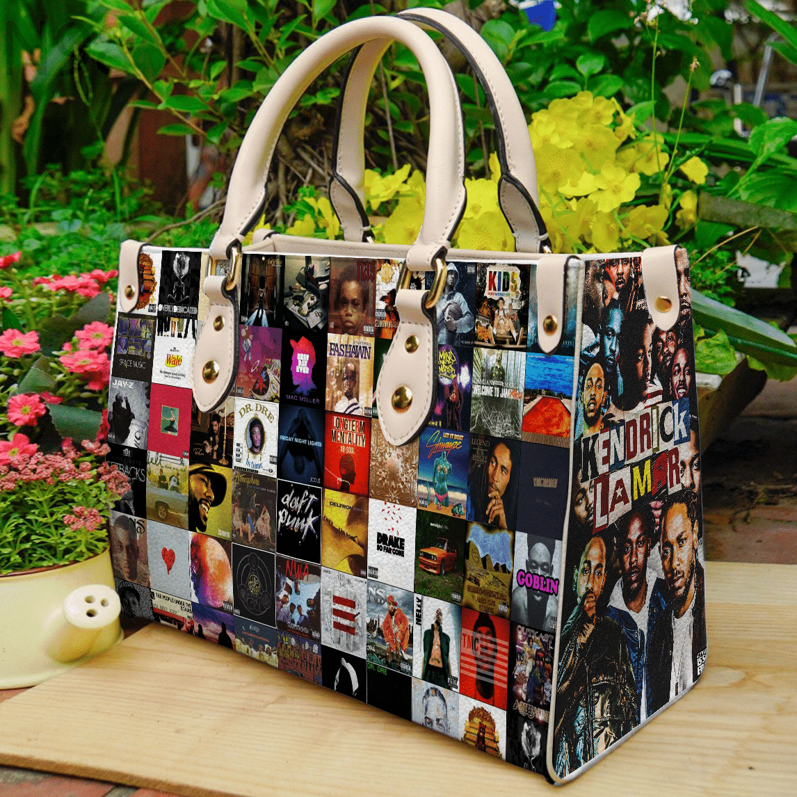 Kendrick Lamar Leather Handbag 1 Kendrick Lamar Leather Handbag
