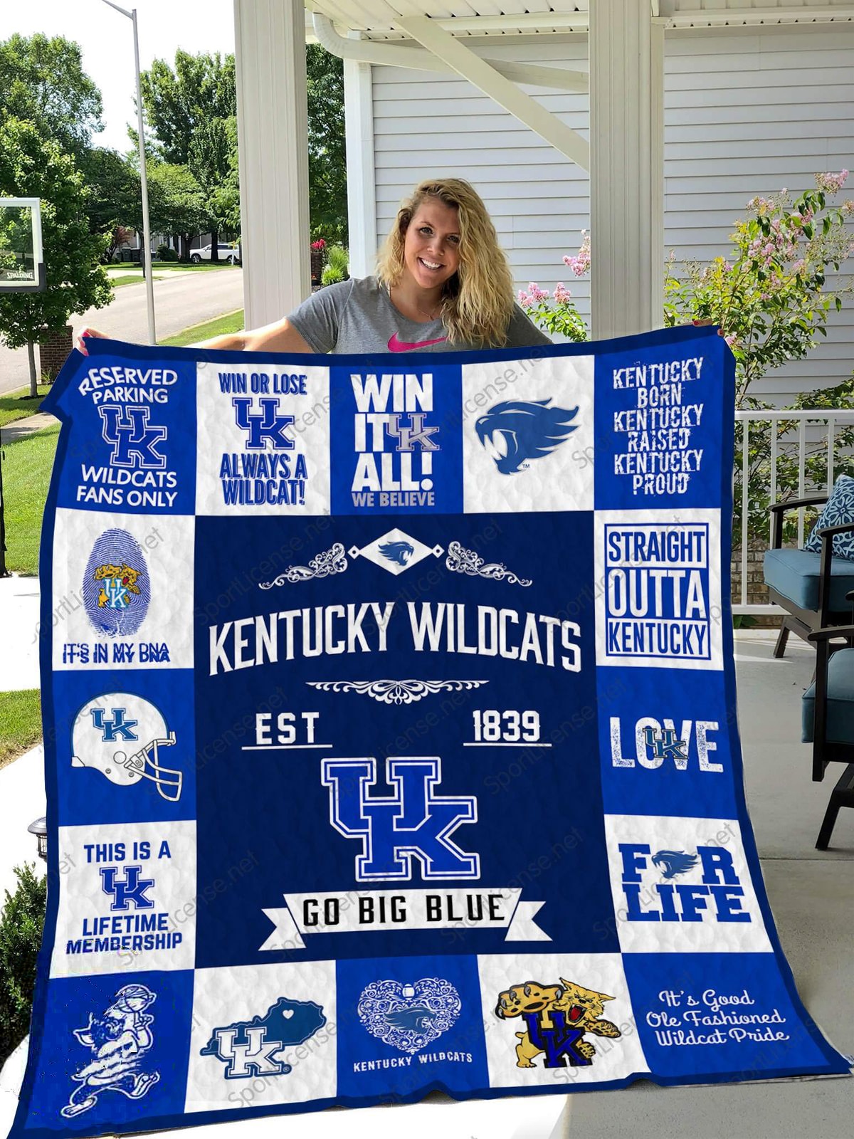 Kentucky Wildcats Blanket 1 Kentucky Wildcats Blanket