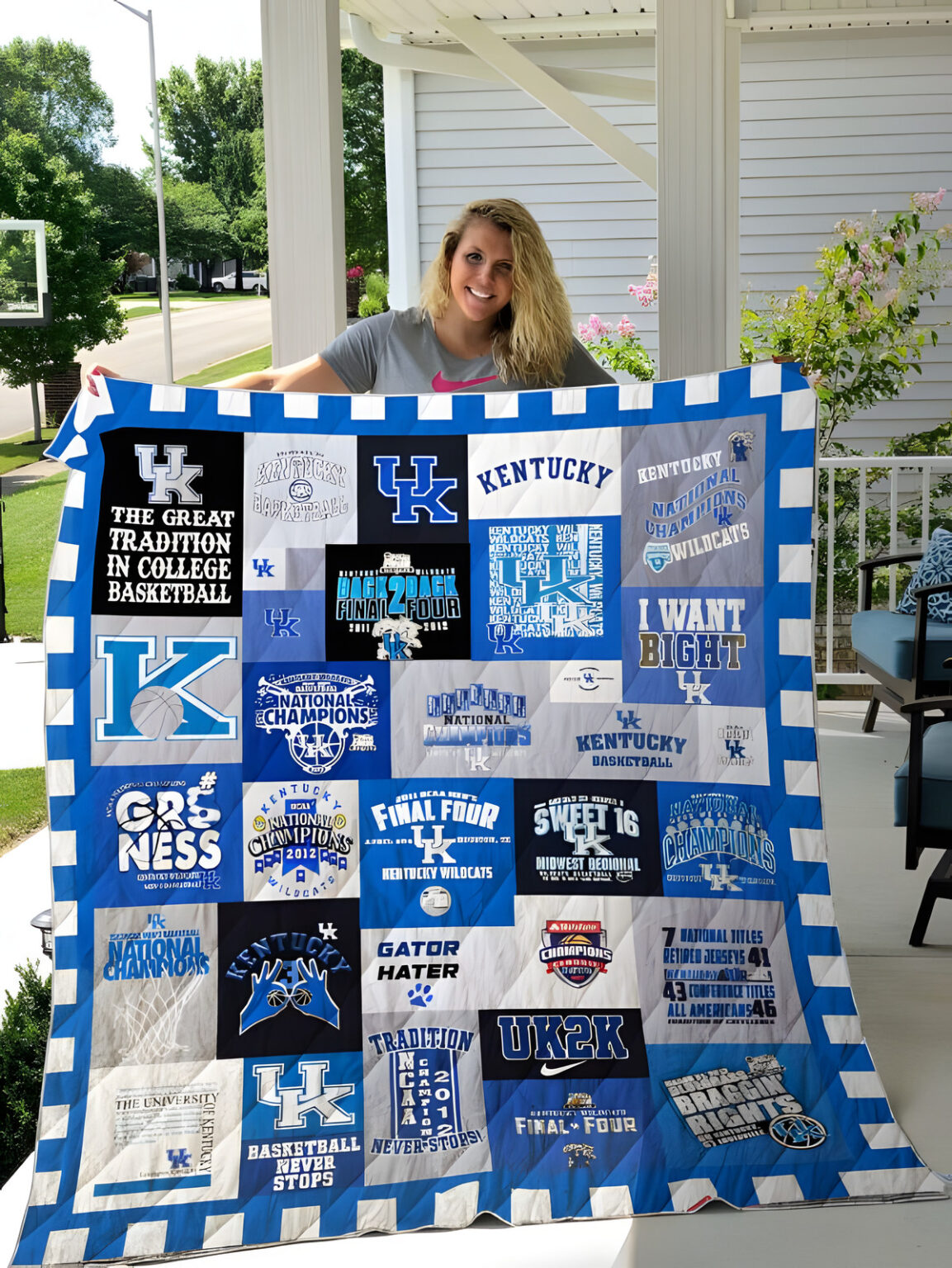 Kentucky Wildcats Lover Blanket 1 Kentucky Wildcats Lover Blanket