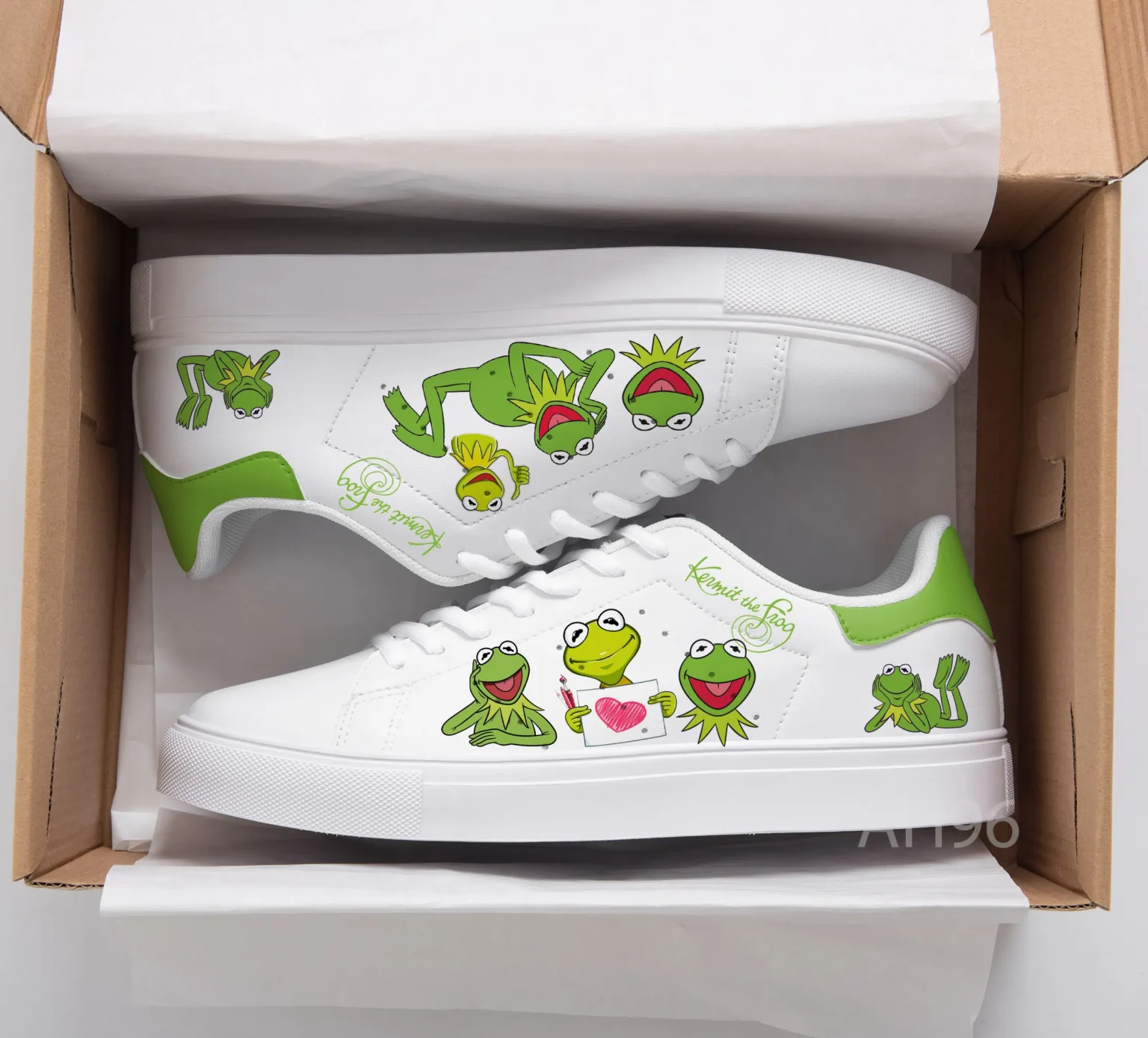 Kermit The Frog Stan Smith Shoes 1 Kermit The Frog Stan Smith Shoes