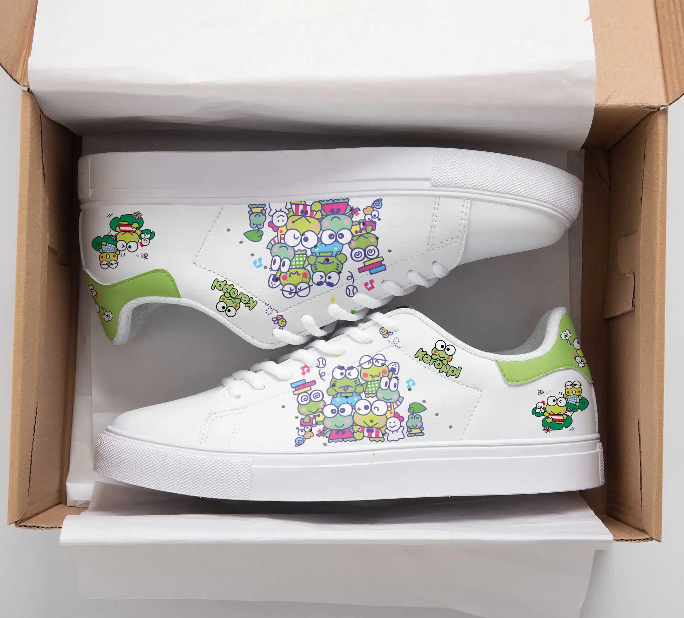 Keroppi Stan Smith Shoes 1 Keroppi Stan Smith Shoes