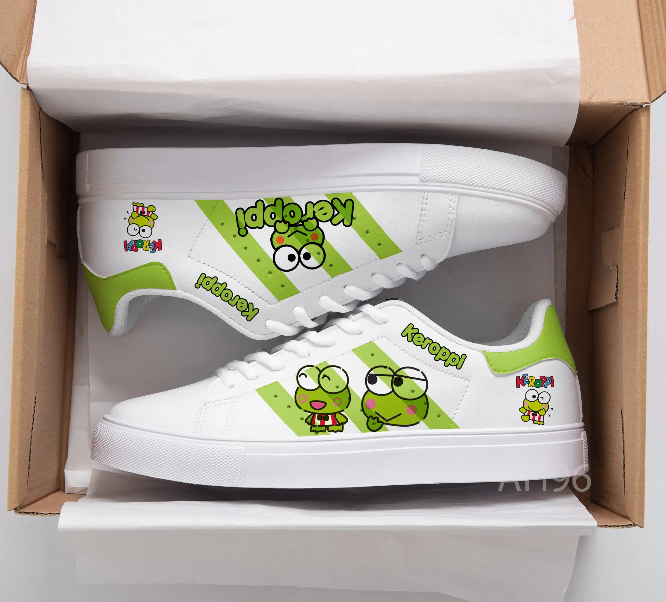 Keroppi Stan Smith Shoes 1 Keroppi Stan Smith Shoes