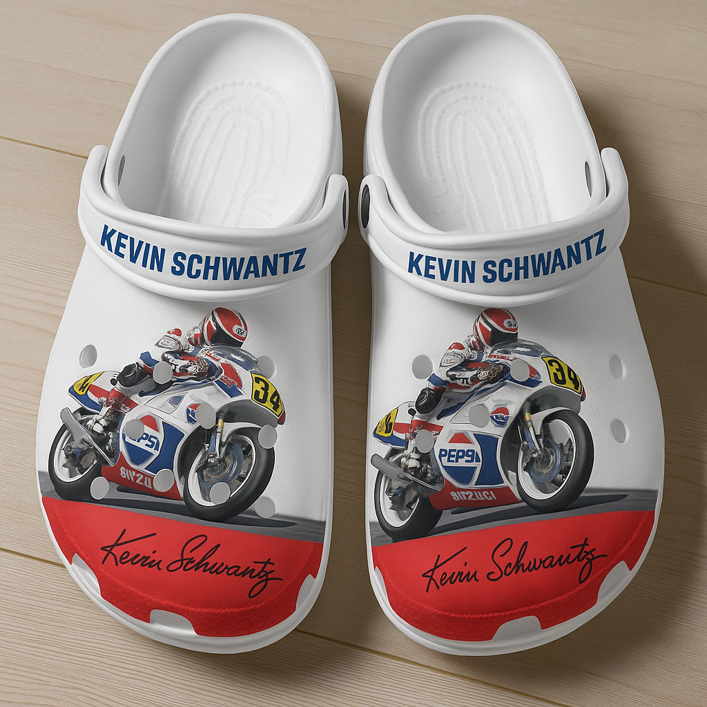 Kevin Schwantz Clogs Shoes 1 Kevin Schwantz Clogs Shoes