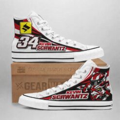 Kevin Schwantz High Top Shoes