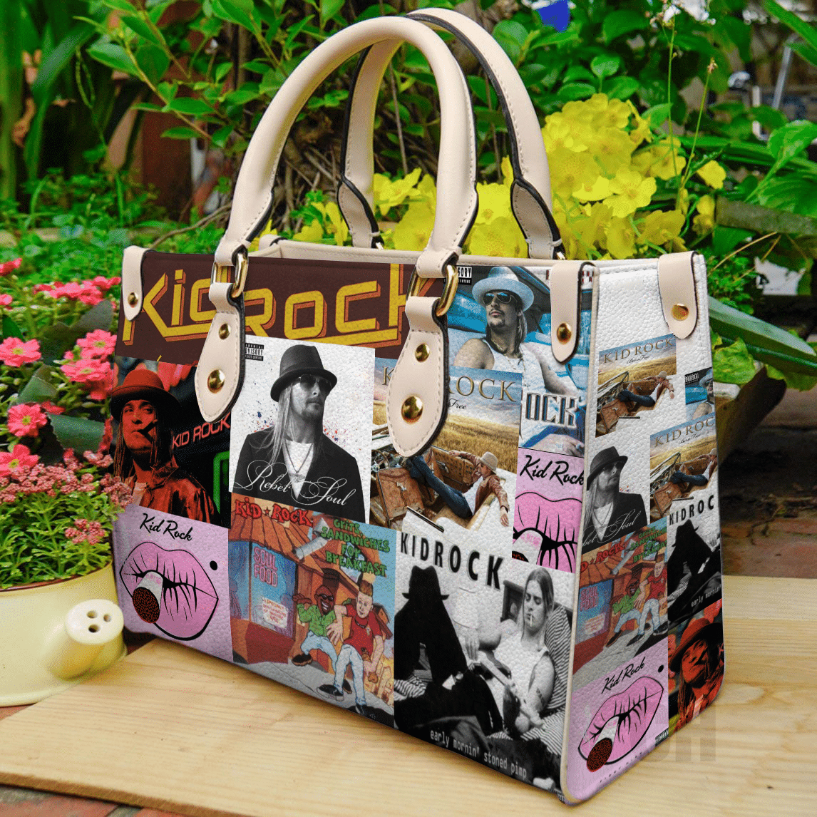 Kid Rock Leather Handbag 1 Kid Rock Leather Handbag