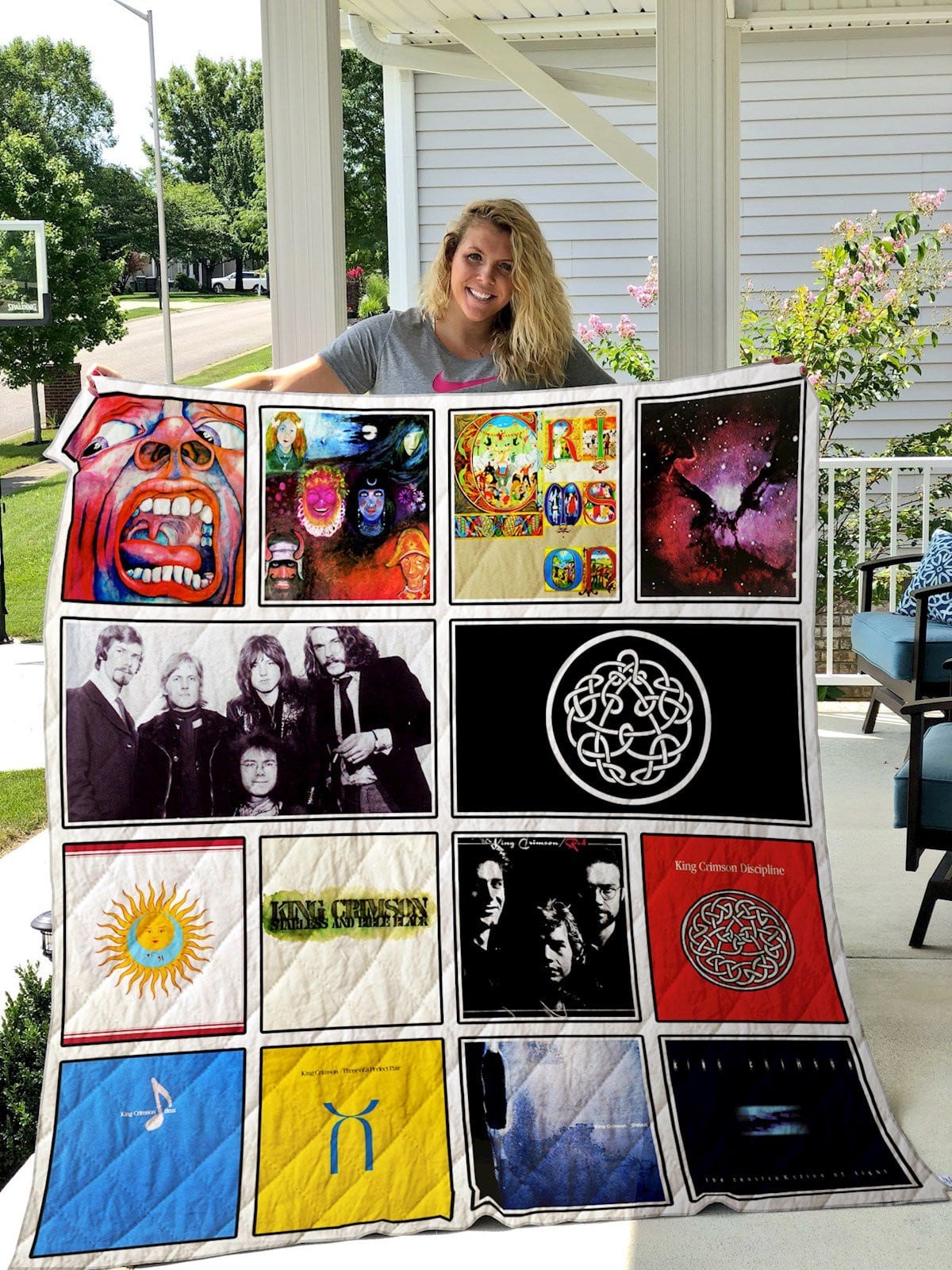 King Crimson Lover Blanket 1 King Crimson Lover Blanket
