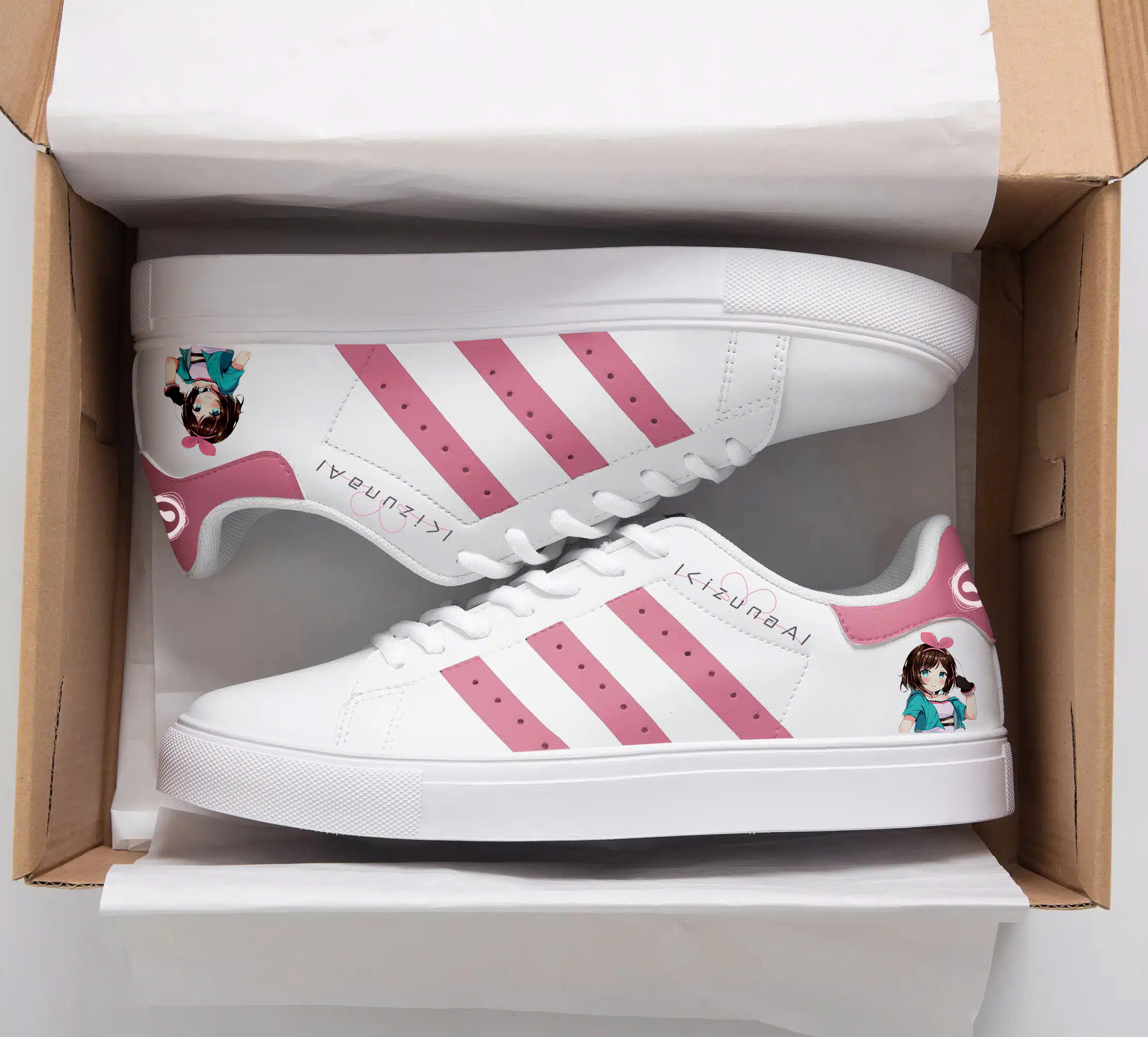 Kizuna Ai Stan Smith Shoes 1 Kizuna Ai Stan Smith Shoes