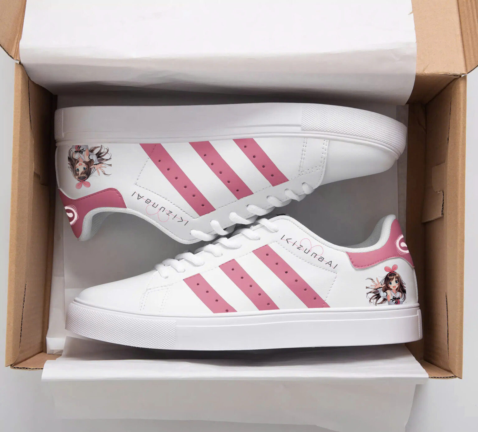 Kizuna Ai Stan Smith Shoes 1 Kizuna Ai Stan Smith Shoes