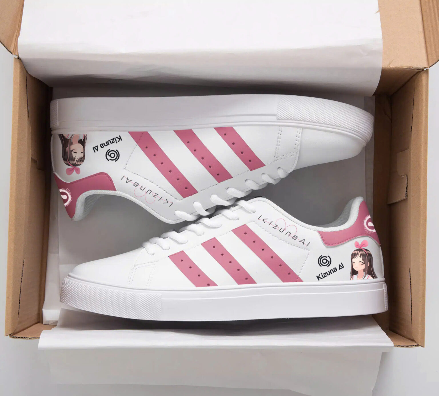 Kizuna Ai Stan Smith Shoes 1 Kizuna Ai Stan Smith Shoes
