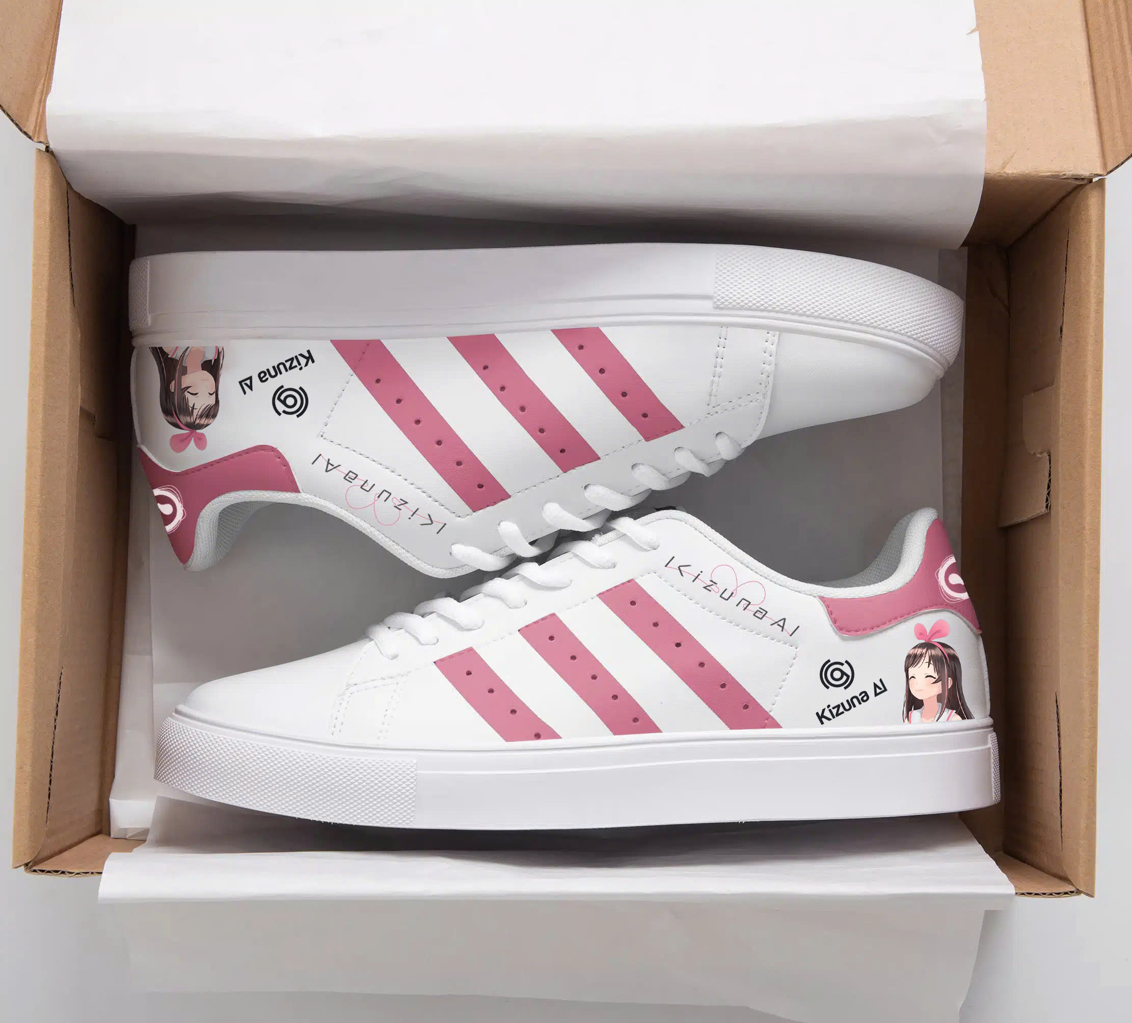 Kizuna Ai Stan Smith Shoes 1 Kizuna Ai Stan Smith Shoes