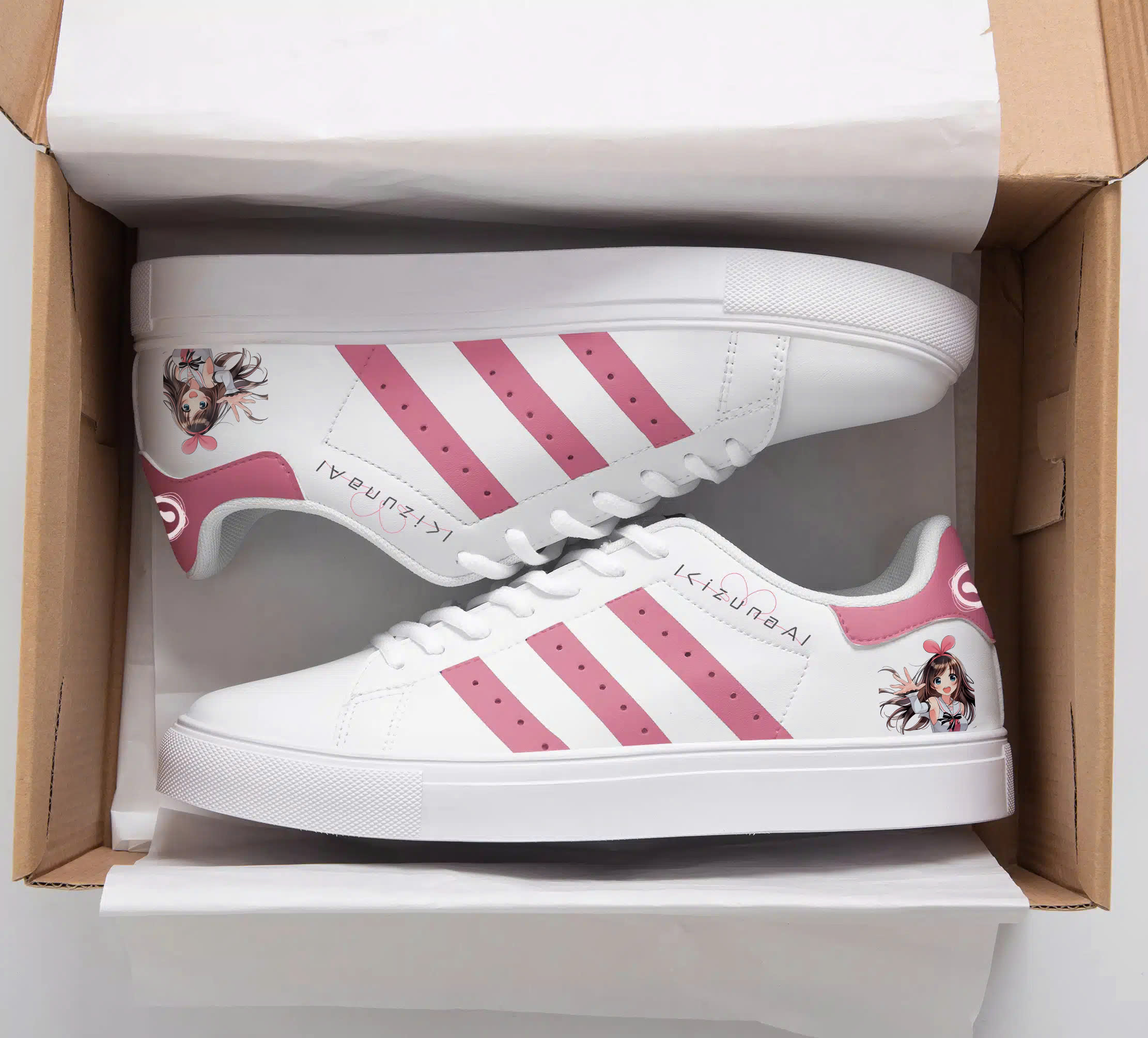 Kizuna Ai Stan Smith Shoes 1 Kizuna Ai Stan Smith Shoes