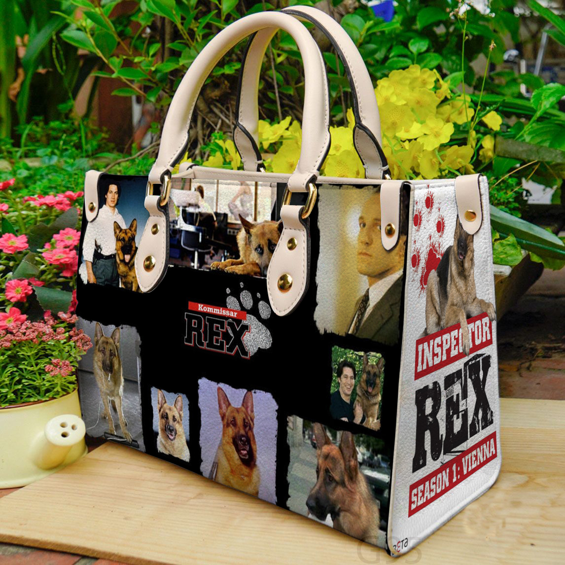 Kommissar Rex Leather Handbag 1 Kommissar Rex Leather Handbag
