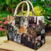Korn Leather Handbag
