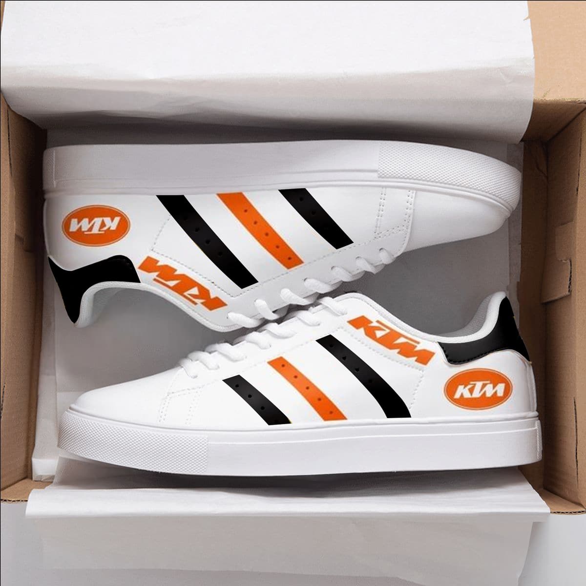 Ktm Racing Black Stan Smith Shoes 1 Ktm Racing Black Stan Smith Shoes
