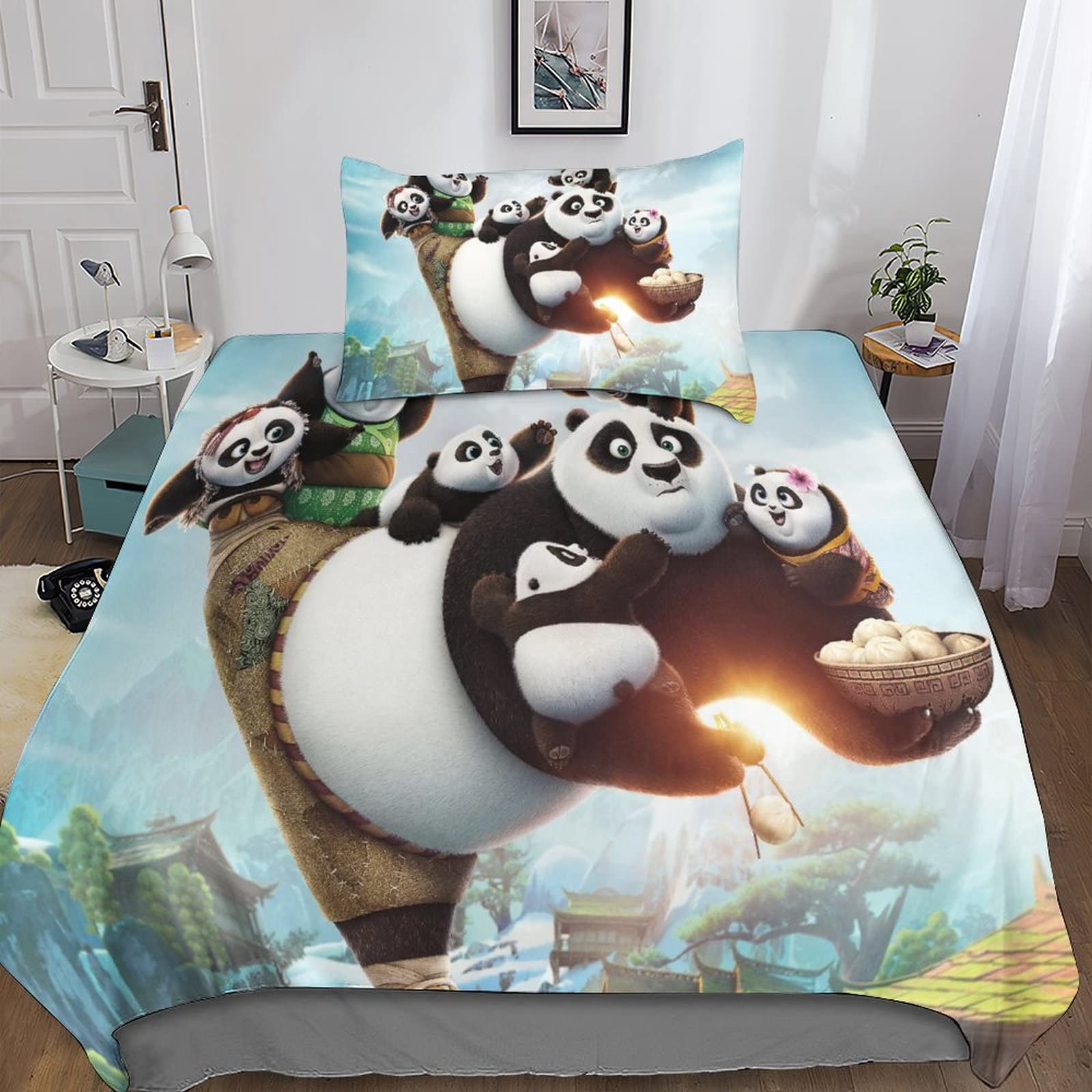 Kung Fu Panda Bedding Set 01 1 Kung Fu Panda Bedding Set 01