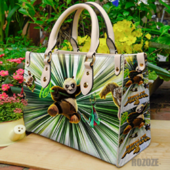 Kung Fu Panda Leather Handbag