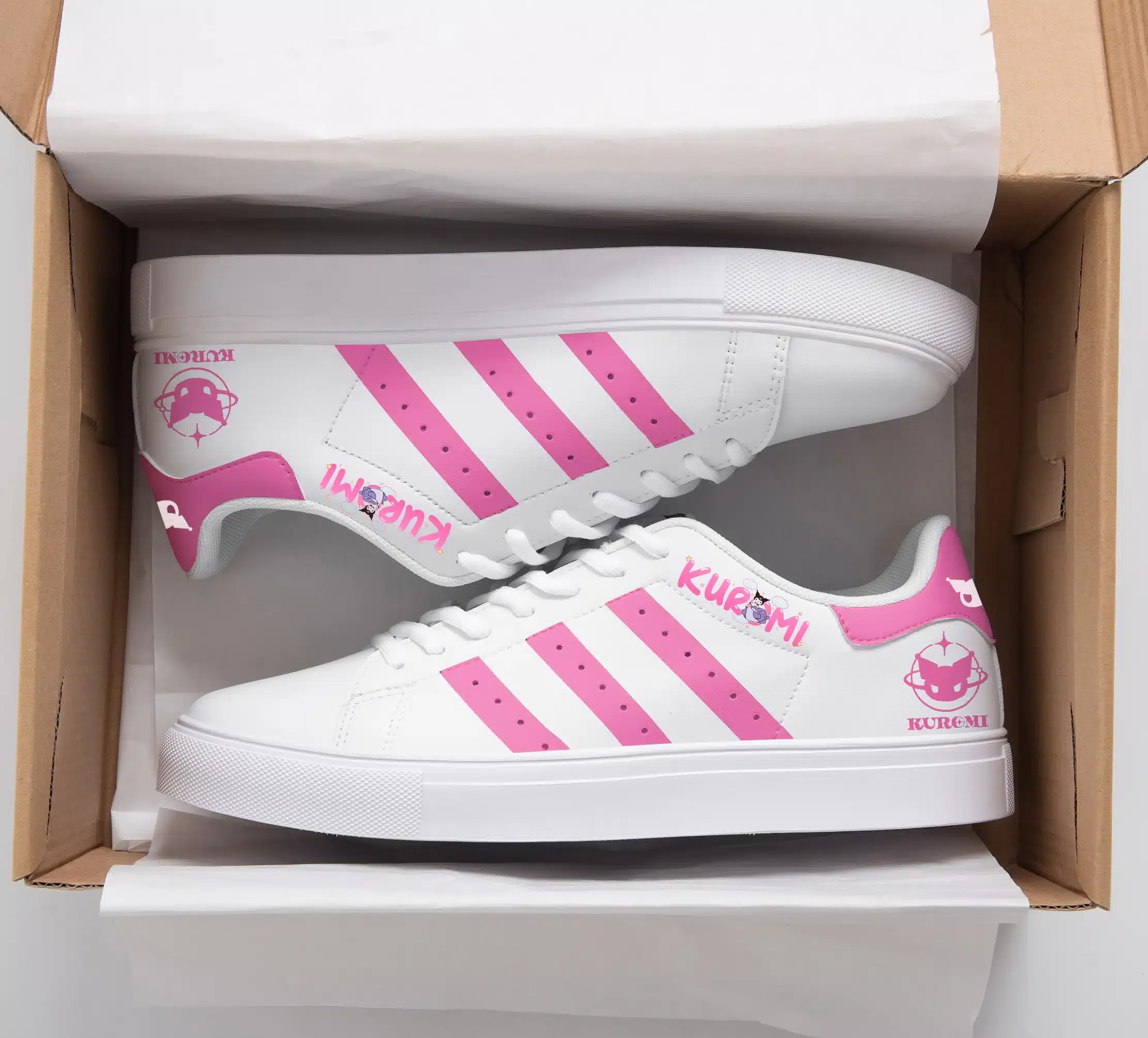 Kuromi A3 Stan Smith Shoes 1 Kuromi A3 Stan Smith Shoes