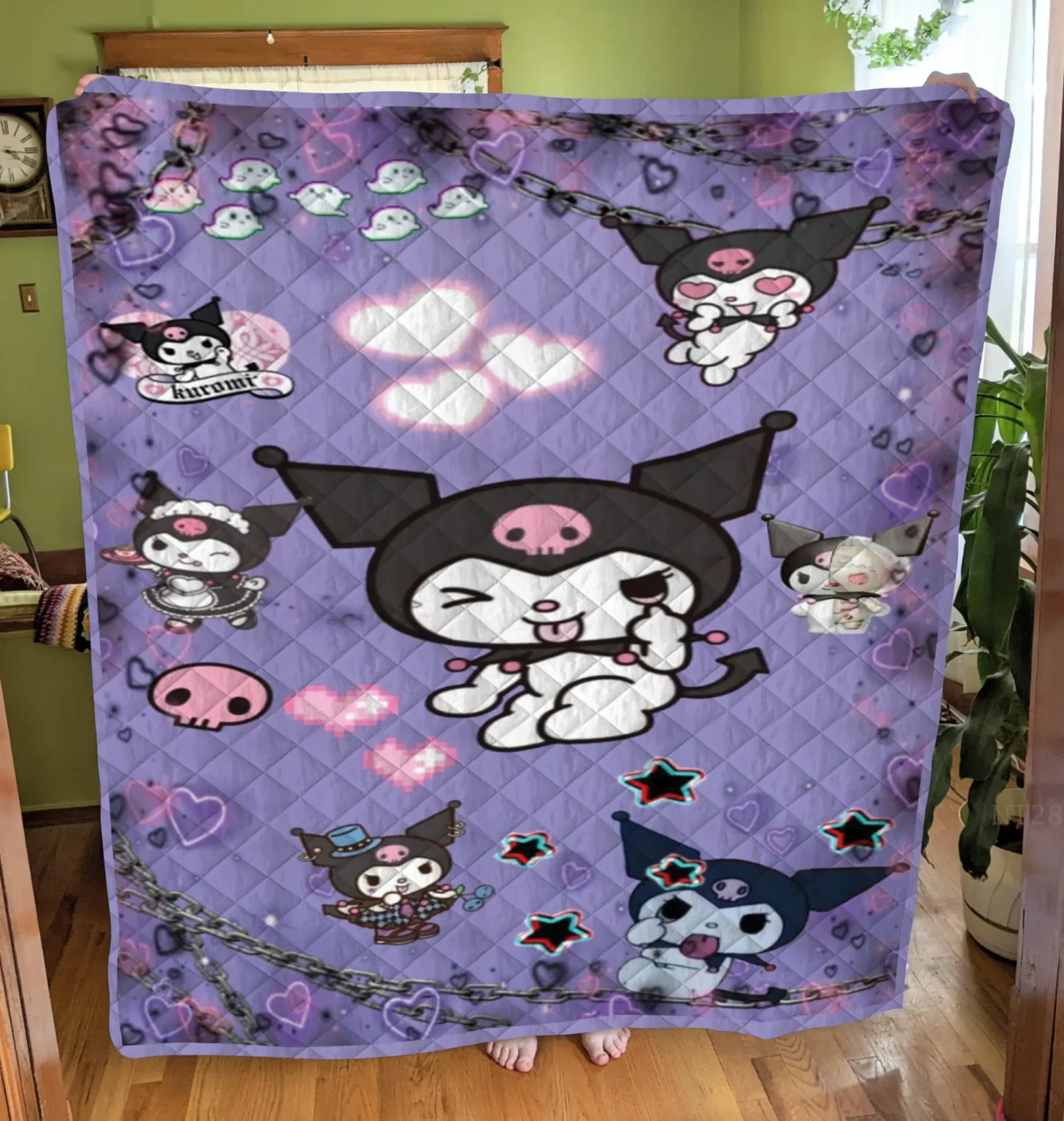 Kuromi Blanket 1 Kuromi Blanket