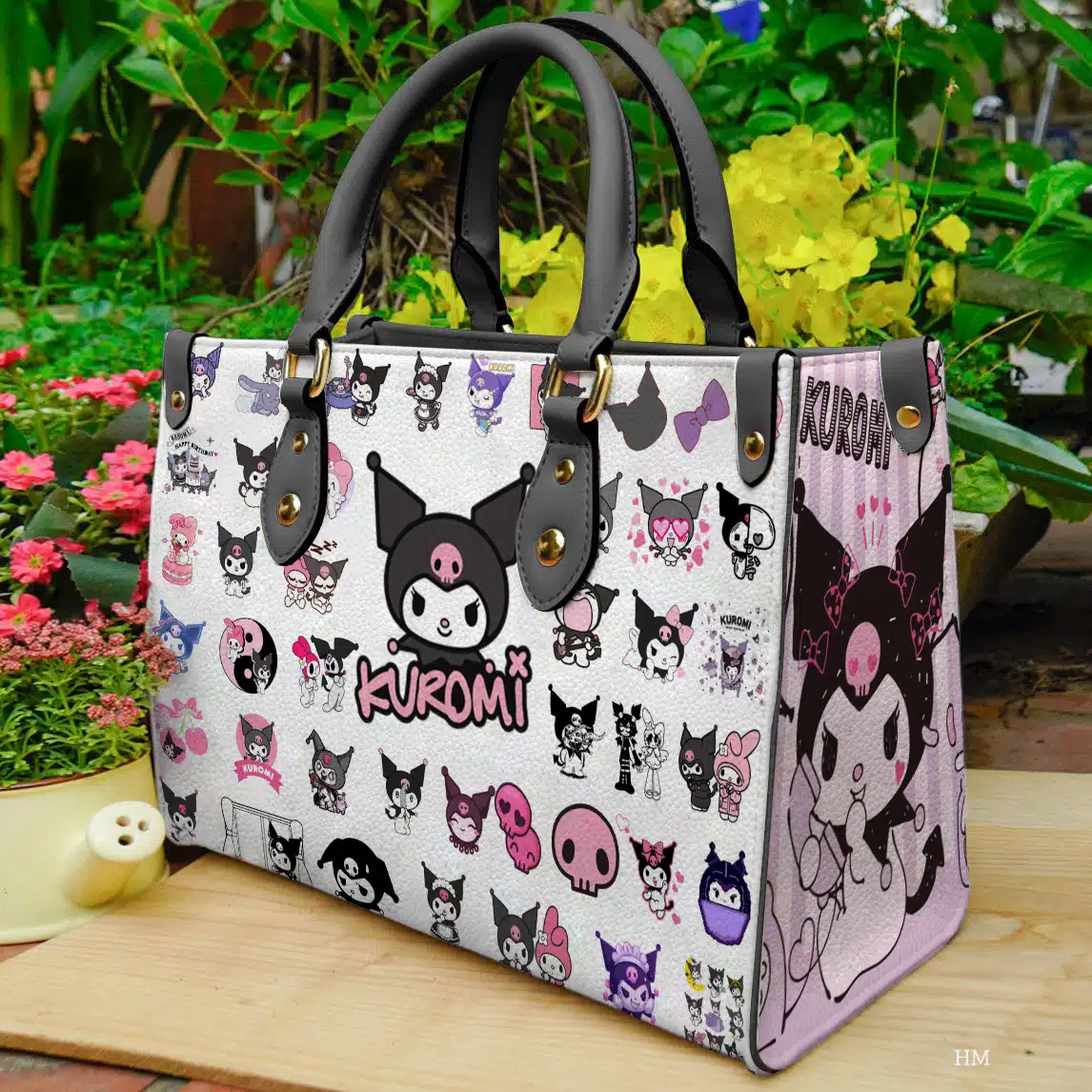 Kuromi Leather Handbag 03 1 Kuromi Leather Handbag 03