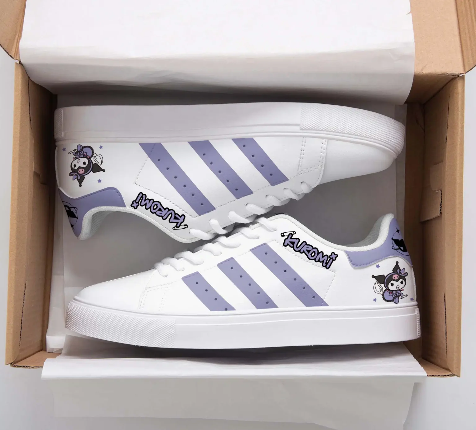 Kuromi Stan Smith Shoes 1 Kuromi Stan Smith Shoes