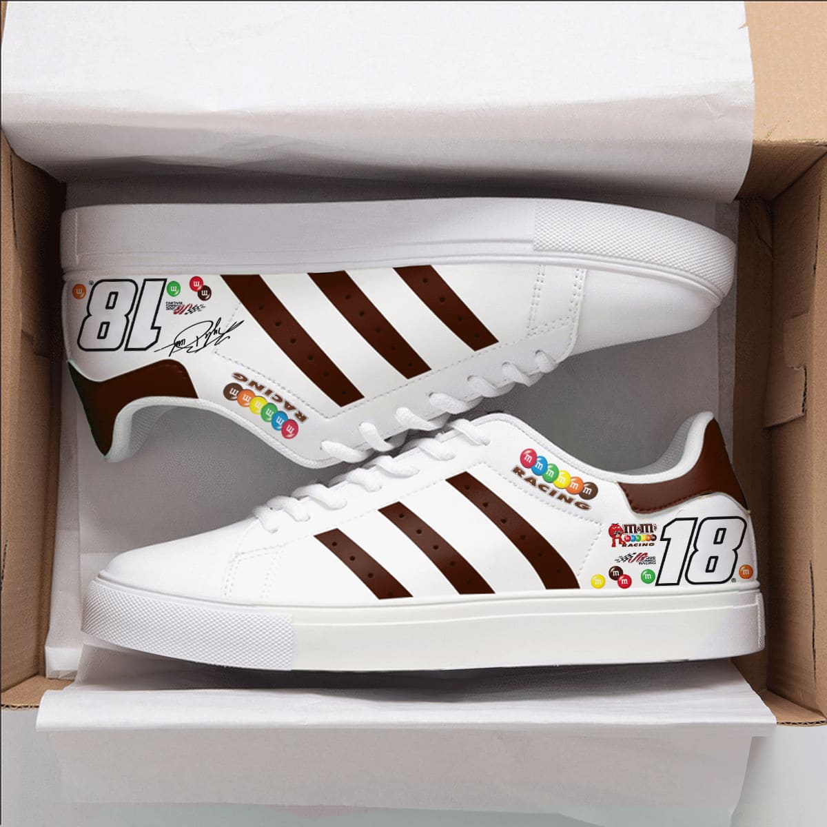 Kyle Busch Stan Smith Shoes 1 Kyle Busch Stan Smith Shoes