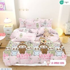 Labubu Bedding Set