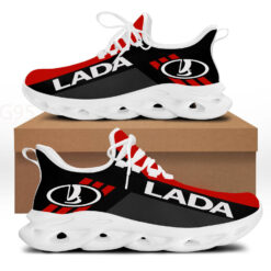Lada Red White Max Soul Shoes