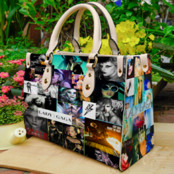 Lady Gaga Leather Handbag