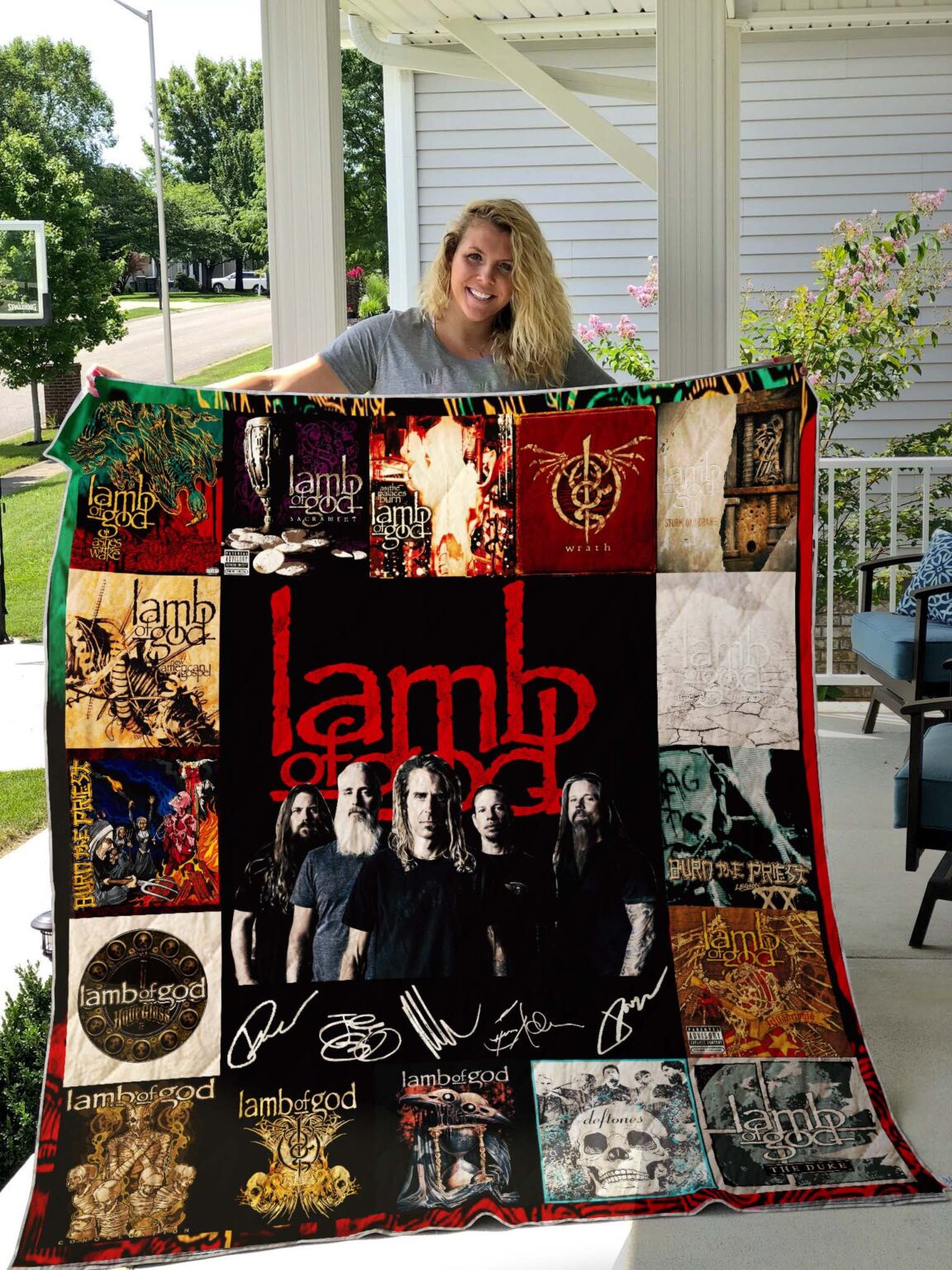 Lamb Of God Lover Blanket 1 Lamb Of God Lover Blanket