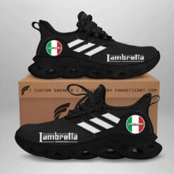 Lambretta Black Max Soul Shoes