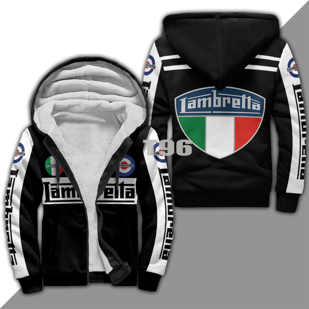 Lambretta Fleece Jacket 3D 1 Lambretta Fleece Jacket 3D