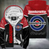 Lambretta Red Fleece Jacket 3D