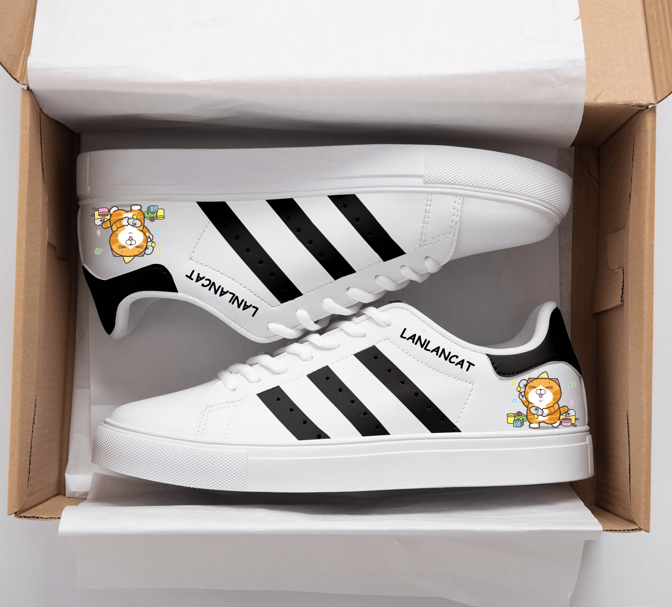 Lan Lan Cat Stan Smith Shoes 1 Lan Lan Cat Stan Smith Shoes