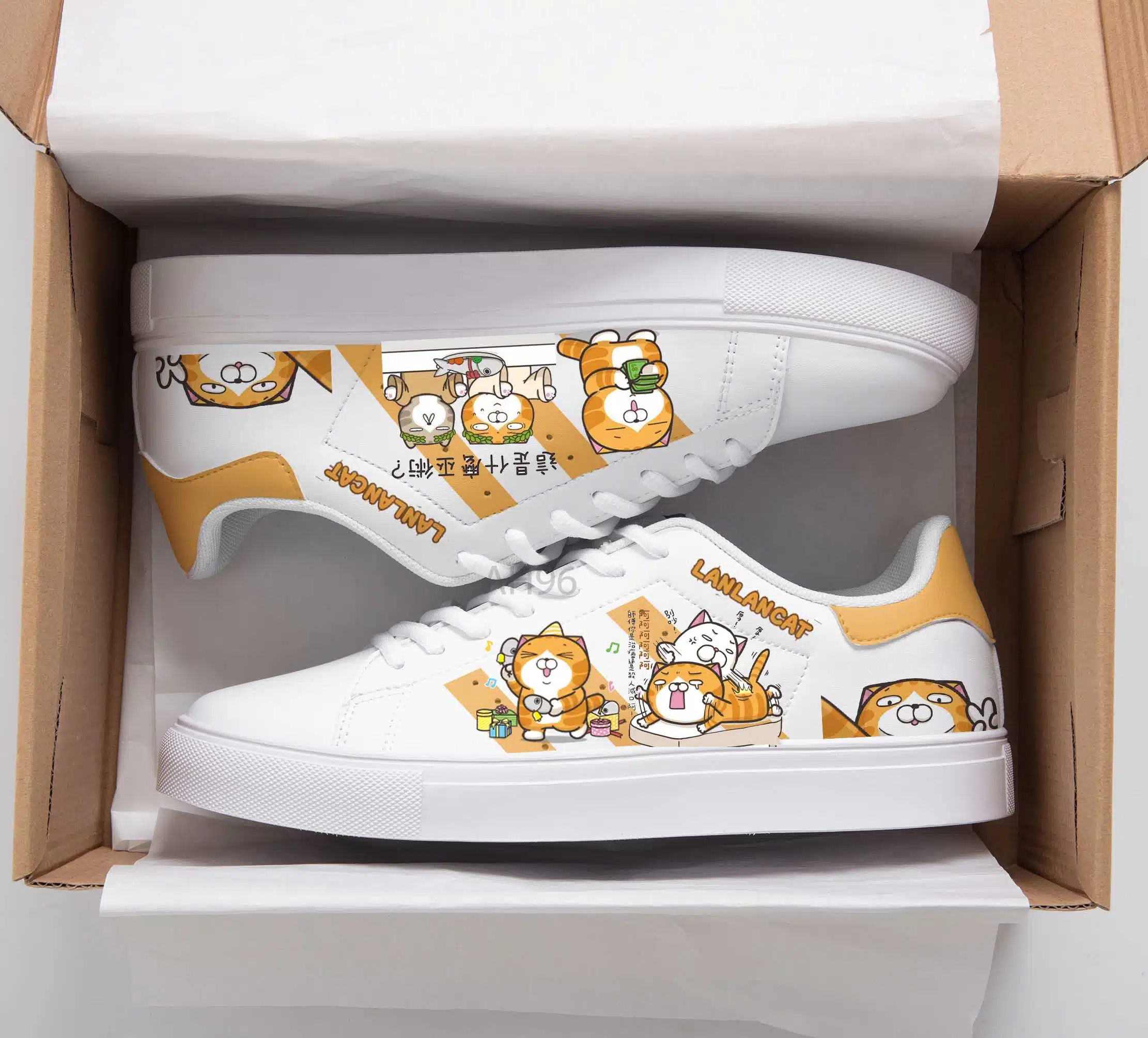 Lan Lan Cat Stan Smith Shoes 1 Lan Lan Cat Stan Smith Shoes