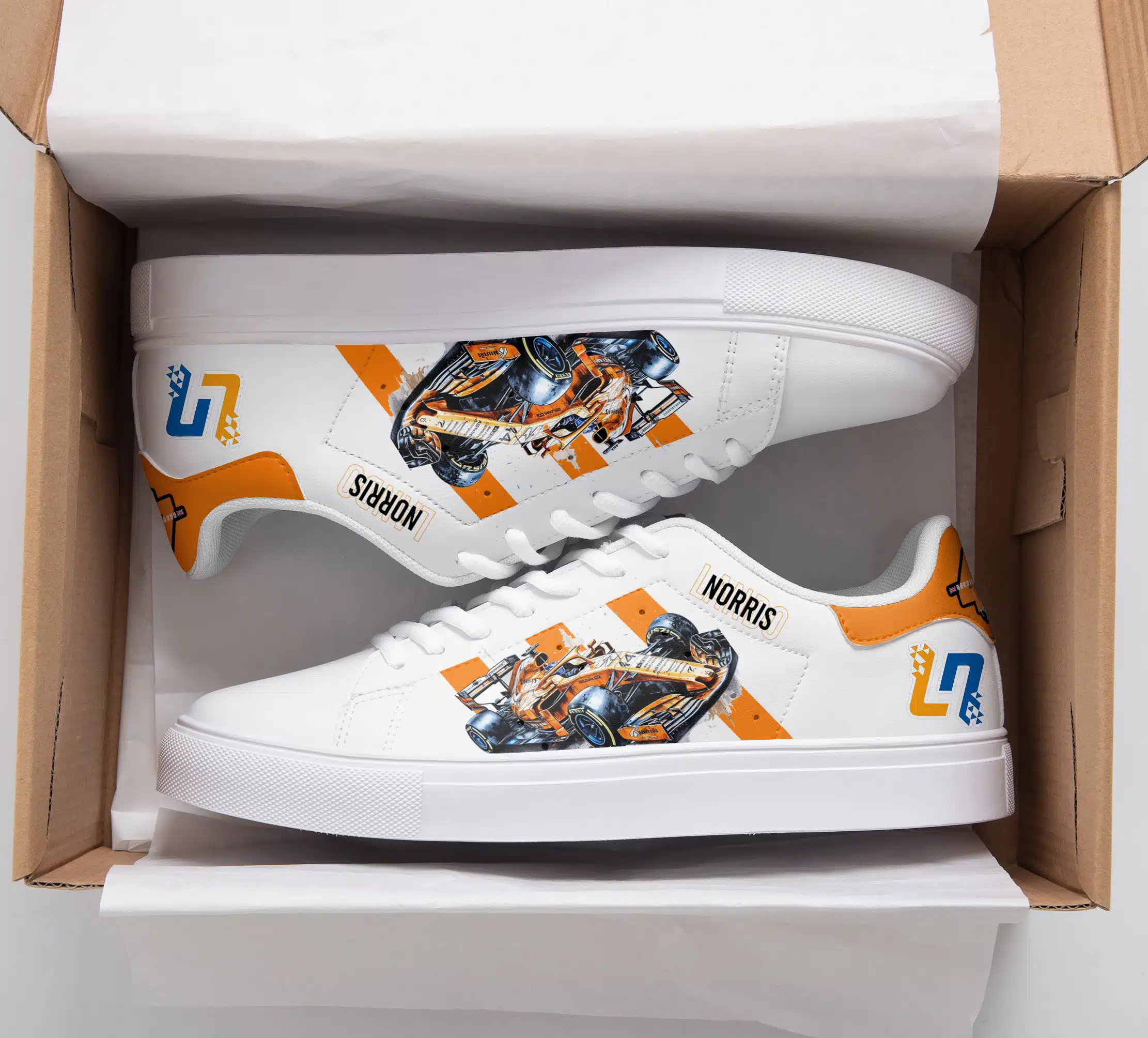 Lando Norris Stan Smith Shoes 1 Lando Norris Stan Smith Shoes