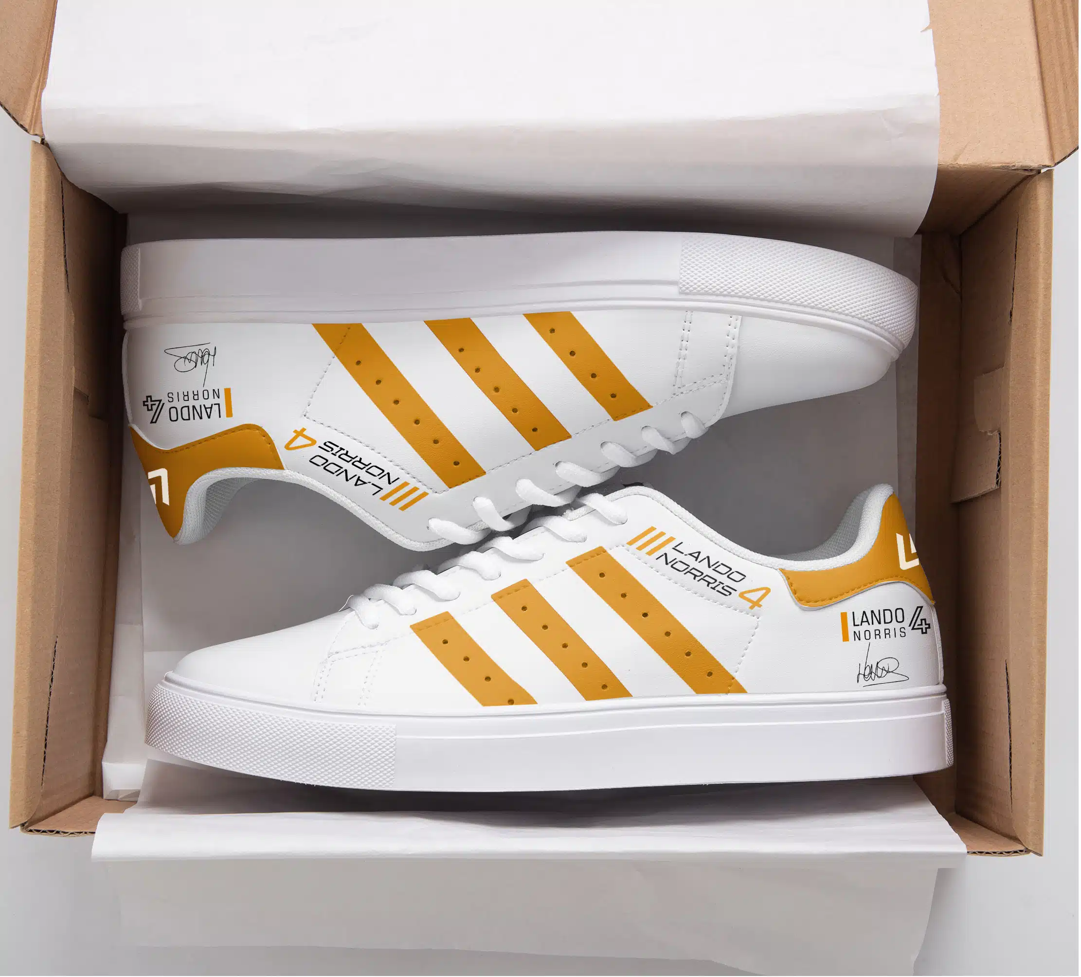 Lando Norris Stan Smith Shoes 1 Lando Norris Stan Smith Shoes