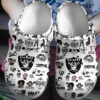 Las Vegas Raiders 1 Soft Clogs