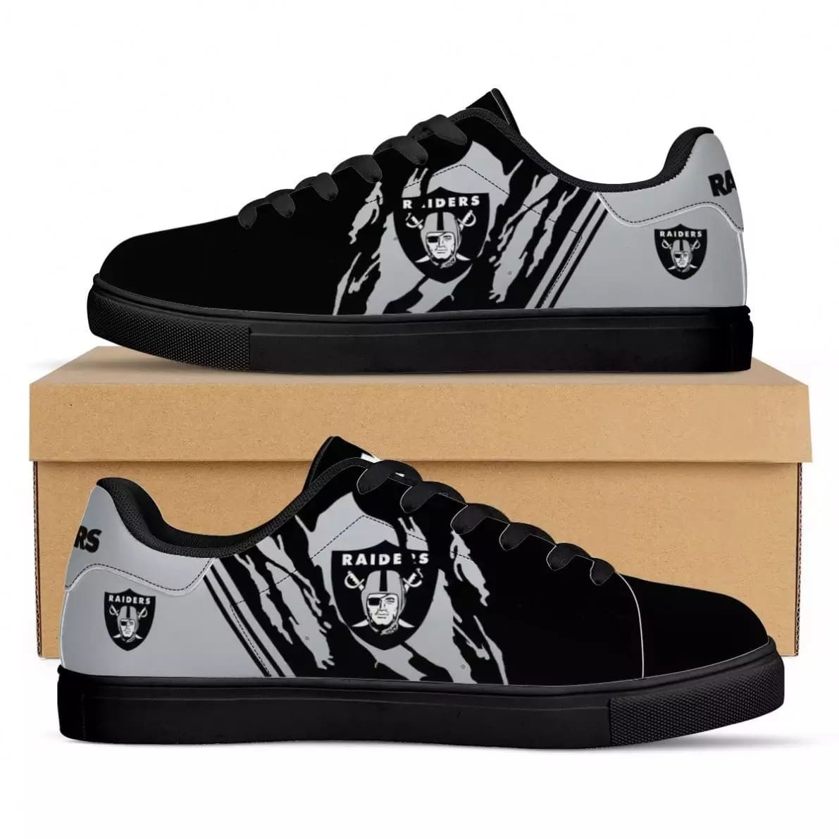 Las Vegas Raiders 1 Stan Smith Shoes 1 Las Vegas Raiders 1 Stan Smith Shoes