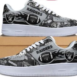 Las Vegas Raiders Air Force 1 Shoes